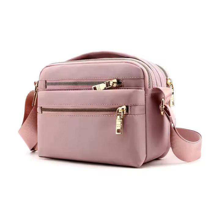 Bolso bandolera para mujer, bolso de mensajero con múltiples bolsos, bolso de hombre, bolso de viaje, bolsos para hombres y mujeres, ajustado para ir de - 1