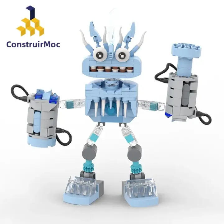Kit De Modelado My Singing Monsters Wubbox Chorus 345 Piezas Juguetes De Bloques De Construcción Mecánicos Y De Agua Para Niños Regalo Educativo - 1