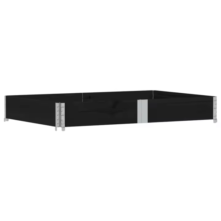 vidaXL Jardinera de madera maciza de pino 150x100 cm Color Marrón,  Negro,  Gris y mas - 1