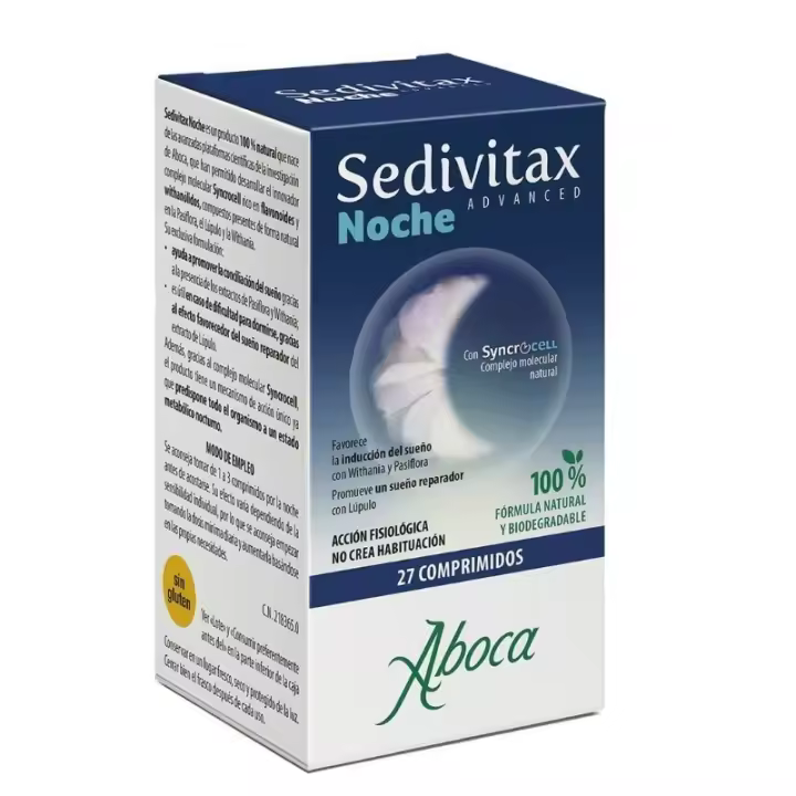 ABOCA SEDIVITAX NOCHE ADVANCED 27 COMPRIMIDOS - 1