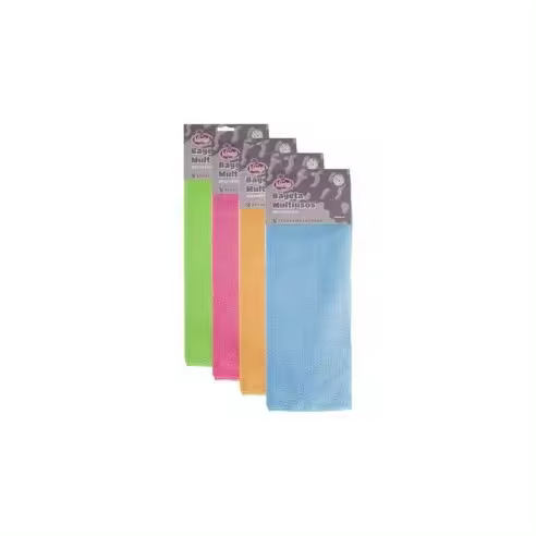 Bayetas microfibra de colores. 12 unidades. - 1