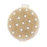 Cepillo De Masaje Corporal Para Piel Seca Con Cerdas Naturales Eliminador De Piel Muerta Anti Celulitis Exfolia La Circulación Sanguínea Herramienta De Masaje - details 12