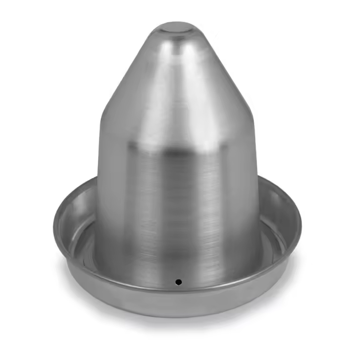 BEBEDERO ALUMINIO AVES - 6 LTS. - 1