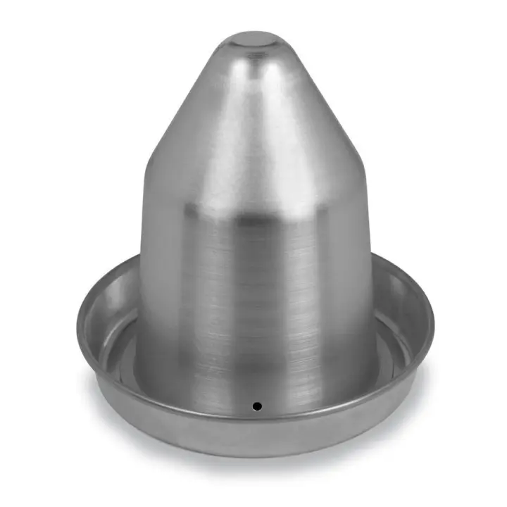 BEBEDERO ALUMINIO AVES - 6 LTS. - 1