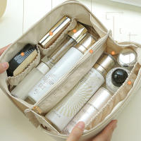 Bolsa De Cosméticos Para Mujer Elegante De Cuero PU Organizador De Maquillaje Y Aseo Para Viaje Pouch Colgante Tote De Viaje - details 16