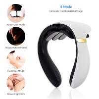 Masajeador TENS de pulso para cuello, masajeador con calor para aliviar el dolor, tejido profundo, punto gatillo, relajación Cervical, 6 cabezales - details 1