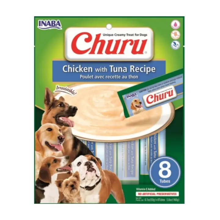 Churu Dog Receta De Pollo Con Atún 8 X 20Gr - 1