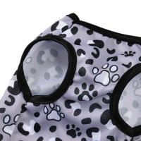 Ropa De Verano Para Perros Y Gatos Pequeños Y Medianos Vestido De Leopardo Suave Y Cómodo Ropa De Gato Chihuahua Pug Transpirable - details 10
