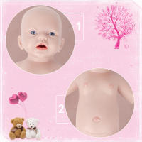 Muñeca Reborn De Silicona Completa IVITA WG1554 14.96 Pulgadas 1.58 Kg Muñeca De Bebé Realista Para Niñas Juguetes Educativos DIY - details 15