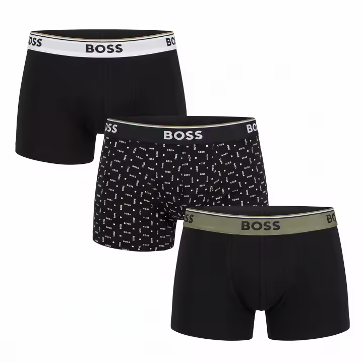Hugo Boss-Pack 3 Bóxer Hombre de Algodón 50554438 - 1