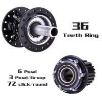 ZTTO Hub De Bicicleta MTB P3 Para Rueda Set Libre De Caja DR290 Sistema De 6 Pilares Compatible Con Eje Transversal De 142mm Y 135mm - details 6
