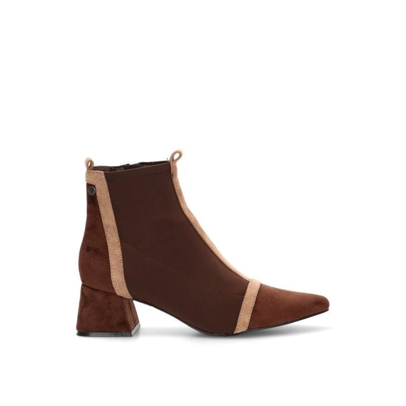 Botin Buonarotti - Mujer - Tacón Medio - Modelo A5425 - Color Coffee
