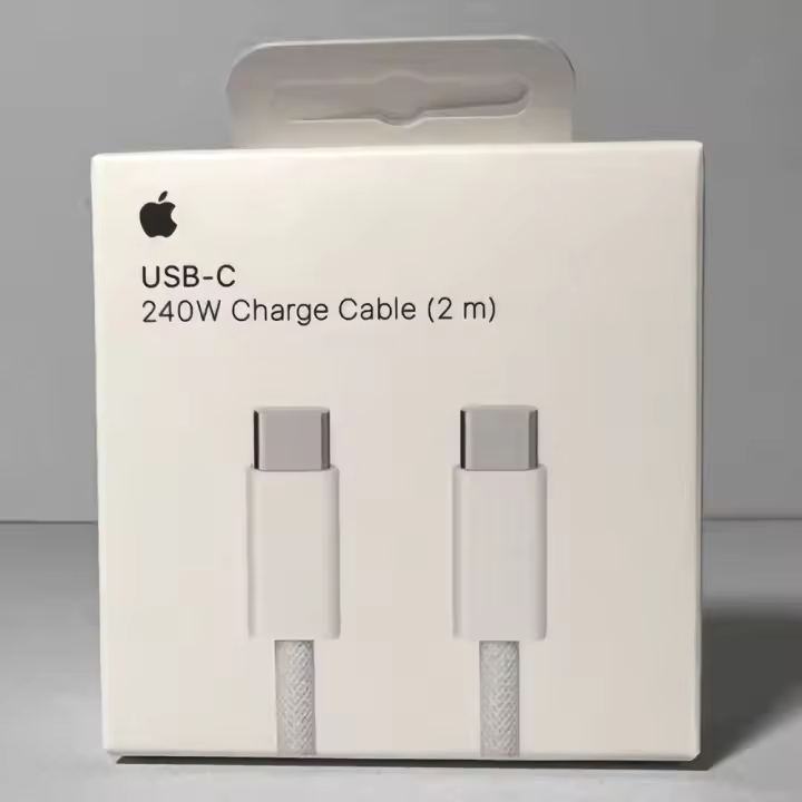 Cable Original Apple USB-C a USB-C, Compatible Con Todos Los iPhone y iPad, Elige 1m o 2m - 1