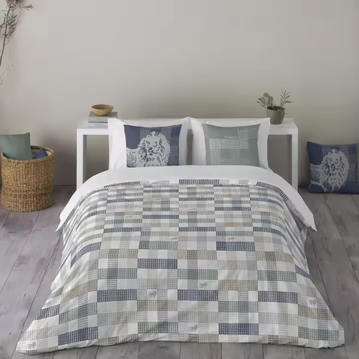 MARLEY - Funda Nórdica Estampada - Algodón Extra Suave - Fabricado en España - Incluye Funda Nórdica + 1 o 2 Fundas de Almohada - WINDSOR BOB MARLEY - 1