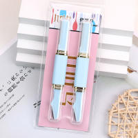 Karsyngirl Trimmer De Cejas Doble-fin De 1/2pcs Herramienta De Eliminación De Vello Facial Portátil Para Modelado De Cejas - details 6