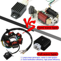 8pcs Conjunto Completo De Enredaderas Eléctricas CDI STATOR 6 Bobina Para Motocicleta ATV Buggy Go Kart Para Quad Bikes 50CC-125CC - details 3