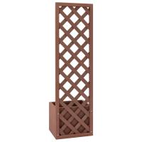 vidaXL Jardinera enrejada WPC 40x30x135 cm - details 3