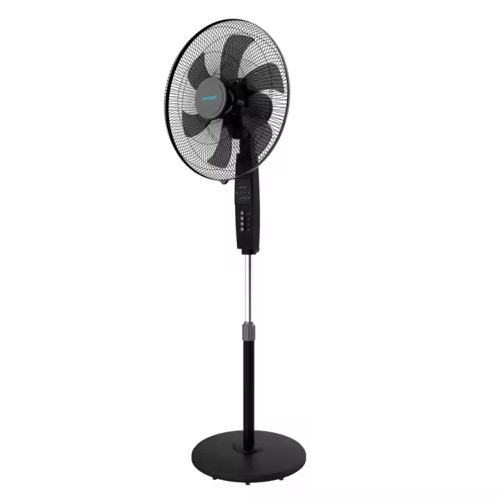 Ventilador de pie - Cecotec EnergySilence 610 MaxFlow - Control 70W, 18", Mando a Distancia, Temporizador, 6 Aspas - 1