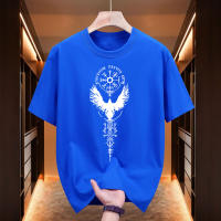 Camiseta De Algodón Para Hombre Con Patrón De Corvo Vikingo 2025 Nueva Arrivals Camiseta De Cuello Redondo Casual Urbana De Alta Calidad Y Ligera Para Primavera Y Verano - details 10