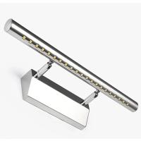 Espejo LED Con Luces De Acero Inoxidable Moderno Y Sencillo Para Baño Y Dormitorio Luz Anti Niebla Instalación Auto Contenida - details 4