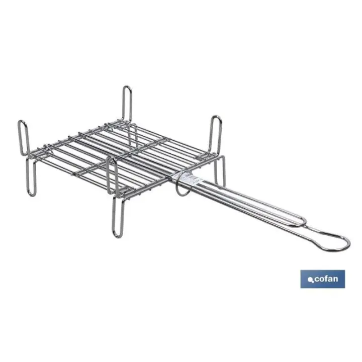 Parrilla doble zincado 35x35cm - 1