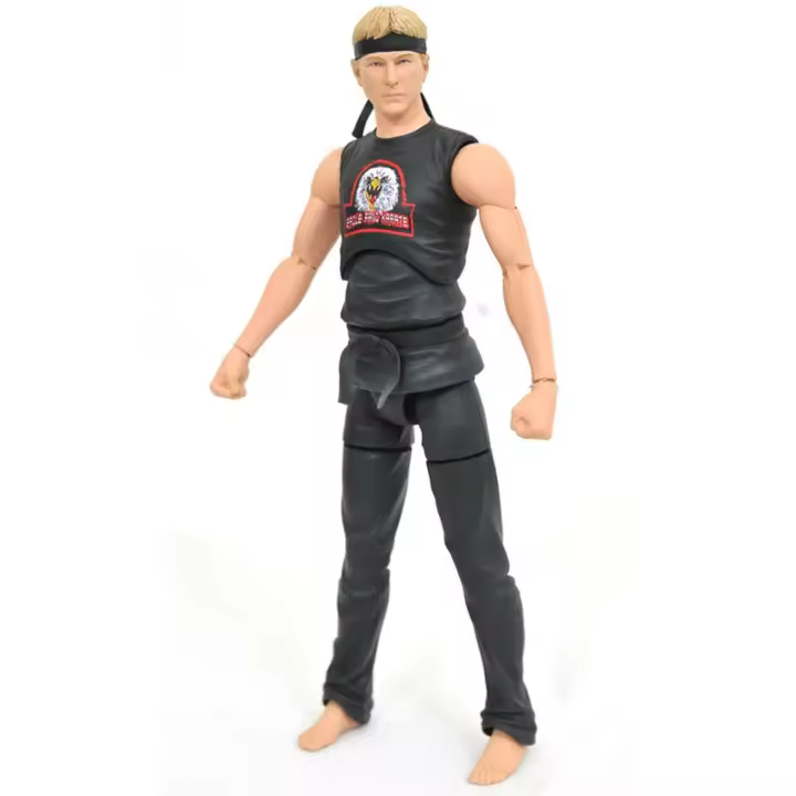 Johnny Lawrence con camiseta de águila figura Diamond Select de 18 cm - 1