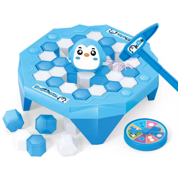 Mini Pingüino Juguete Interactivo De Escritorio Rompiendo Hielo Juego De Puzzle Para Niños Edad Recomendada 3-6Años - 1