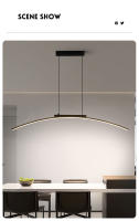 Lámpara Colgante Nórdica De LED Para Decoración Interior De Habitación Y Sala De Estar Techado De Aluminio Blanco Iluminación Doméstica - details 5