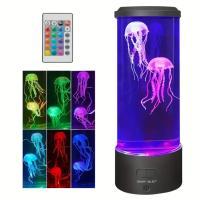 Lámpara De Noche De Jalea De Medusa Diseño Moderno RGB Iluminación De Ambiente Regalo Para Escritorio Iluminación Festiva - details 2