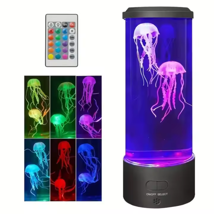 Lámpara De Noche De Jalea De Medusa Diseño Moderno RGB Iluminación De Ambiente Regalo Para Escritorio Iluminación Festiva - 1