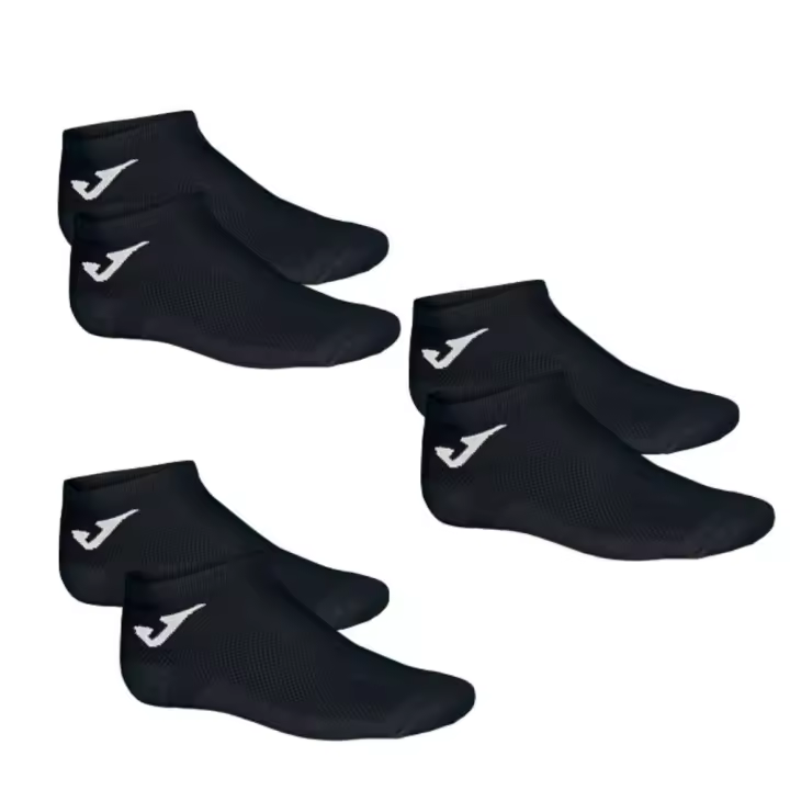 Calcetines Joma Invisible Negro 3 Pares 400781-100 - 1