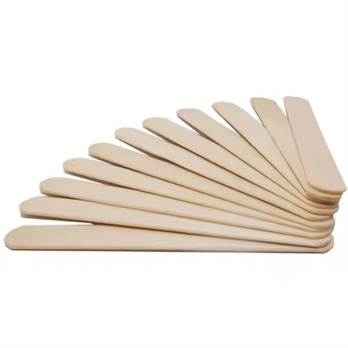Depresores de madera grandes esterilizados 150x18x1.6 mm 100 UDS de By DoriBell - 1