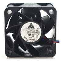FFB0412SHN 4028 ventilador de servidor de gran potencia, 40MM, 40x40x28MM, 12V, 0.45A, Micro-violento, flujo de aire, Conector de 4 pines - details 3