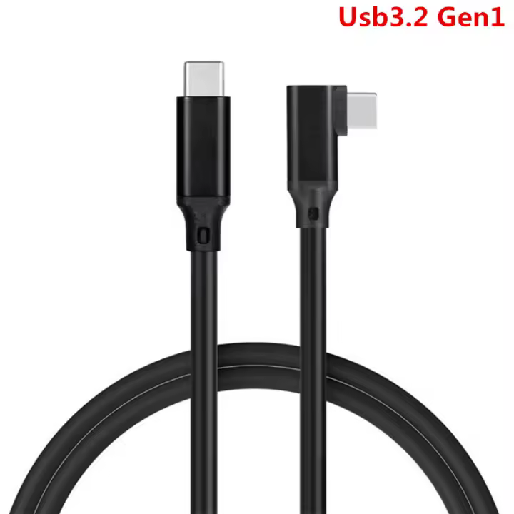 Cable De Carga Y Datos USB 3.2 Tipo C Para Oculus Quest 3 2 Pico 4 Link PS VR Gear VR Conector a USB a Y Conector B Tipo C - 1