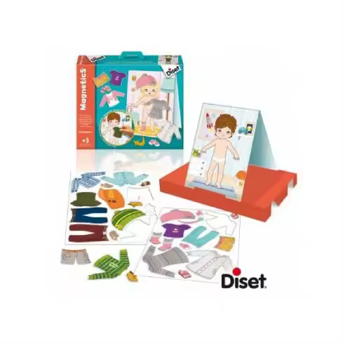 MAGNETICS VESTIR NIÑO/NIÑA DISET Raíz Todos los juguetes JUGUETES EDUCATIVOS - 1
