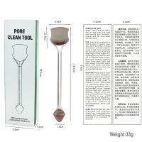 Doble Cabeza Limpiador De Acné Y Quimioscogador De Hierro Fundido Herramienta De Cuidado De La Piel Extractor De Blackhead Beauty Remover Scooper Maquillaje - details 7