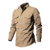 Camisa De Manga Larga Para Hombre Retro Tiki Color Sólido Fitness Harajuku Calle Alta Calidad Moda Running Fitness Otoño - details 26
