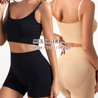 Shorts Deportivos Sin Costuras De Cintura Alta Para Mujer Fitness Running Ciclismo Yoga Levantamiento De Glúteos Ropa Deportiva - details 14