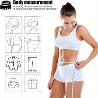 Cinta Métrica Retráctil De 60 Pulgadas 1.5 Metros Para Medidas Corporales Pequeño Botón De Presión Doble Cara 10 Piezas Por Pack - details 0