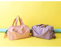 Bolso Deportivo Para Mujer Multifuncional De Viaje Y Gimnasio Con Almacenamiento Seco Y Humedal Bolsa De Mano Para Natación Y Yoga Con Almacenamiento De Zapatillas Bolsa Diaria De Hombro Fin De Semana - details 5