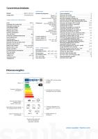 Lavadora carga frontal SAUBER SERIE 5-W9143 V 9 kg 1400 rpm a blanco  ENVÍO E INSTALACIÓN GRATIS - details 1