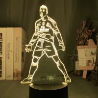 Luz Nocturna LED 3D De Cristiano Nathan Footballer 7/16 Colores Variables Iluminación Visual Para Decoración De Hogar Y Regalo Para Fanáticos Forma Redonda Fuente De Luz LED Sin Baterías Incluidas - details 8