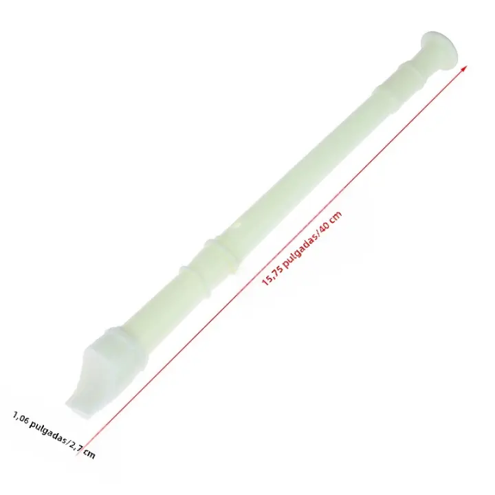 1Pc Grabador De Soplo Profesional Con Ocho Agujeros De Alimentos Grado PP Clarinete Instrumento De Viento Largo Treble Soprano - 1