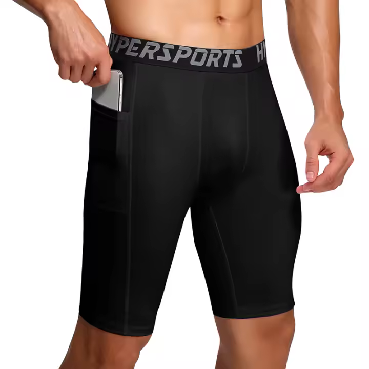 Shorts De Correr Para Hombre Secado Rápido Compresión Tights De Gimnasio Y Fitness Deportivos Briefs Maletrunks - 1