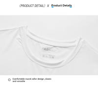 Camiseta De Hombre De Seda De Hielo Alta Calidad Transpirable Para Verano Con Mangas Cortas Absorbedora De Sudor Rápida Secado Ideal Para Running - details 13