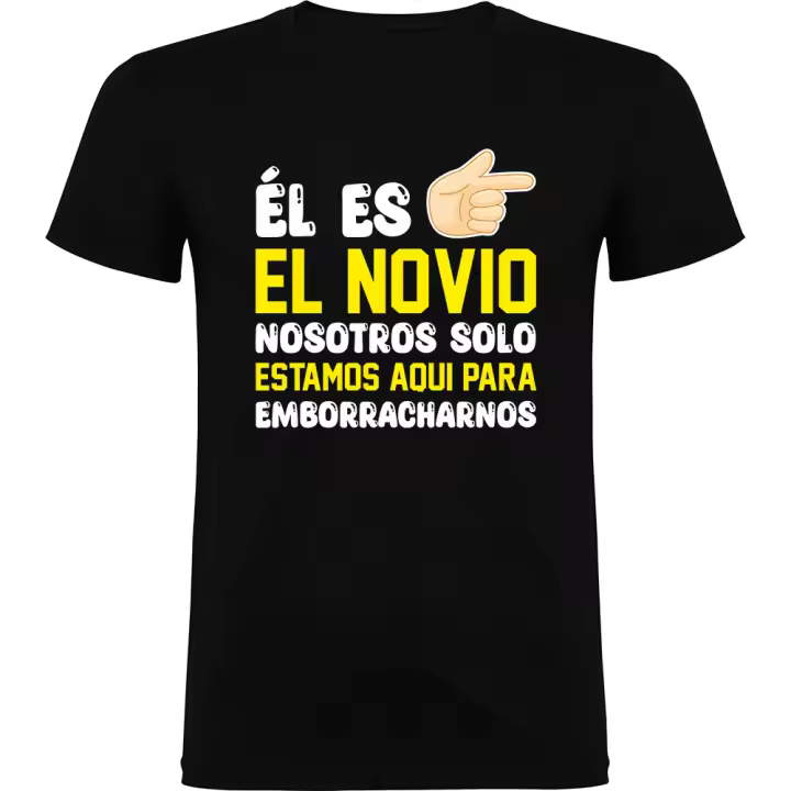 Roly Camiseta Despedida de Soltero con Frase Divertida - 1