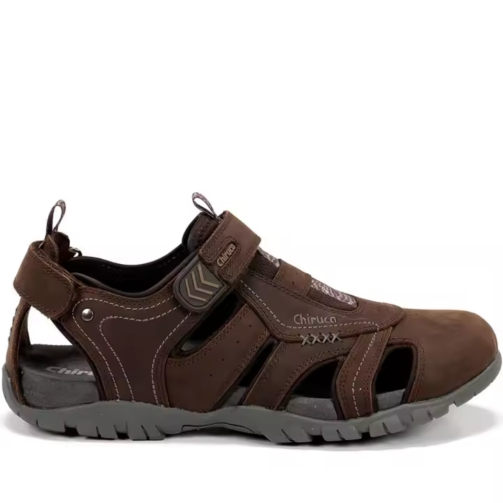 Sandalias Hombre Chiruca Brunei 02 Marrón 106250  Chanclas Chiruca HOMBRE MARCAS Sandalias Envío Gratuito - 1