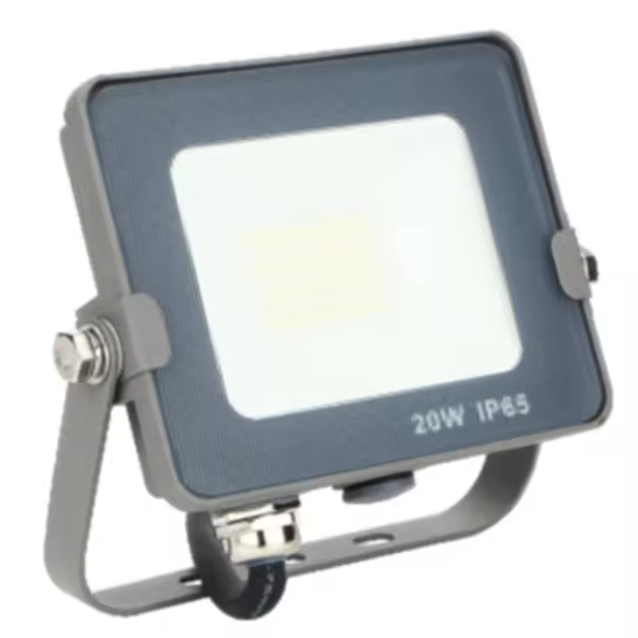 Foco led ips 65 20w 5700k luz fría 1600lm gris - 1