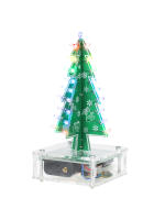 Kit De Aprendizaje Electrónico Para Hacer Una Árbol De Navidad LED DIY 37 Piezas Regalo De Navidad Colorido Y Fácil De Hacer - details 0