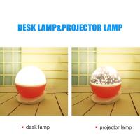 Lámpara Proyectora De Noche Rotativa Con Cielo Estrellado Y Unicornio Para Niños Y Bebés Luz LED Romántica USB/Batería AA Incluida - details 3